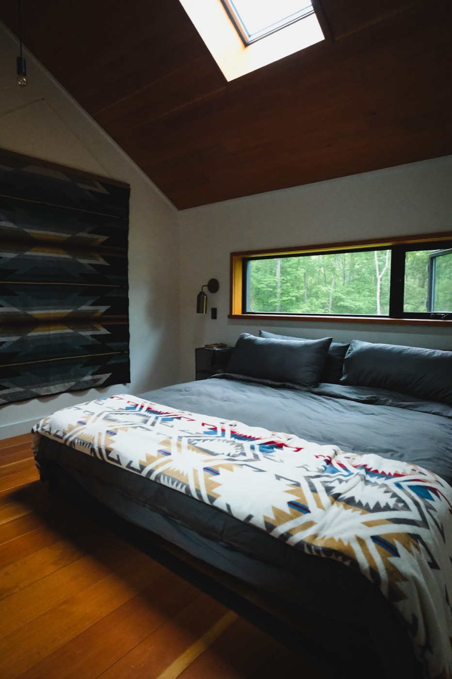 Black Oak Lodge sunset view from the escarpment